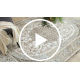 BLISS Z204AZ128 tapijt crème / beige - Kader, ornament, modern, structureel